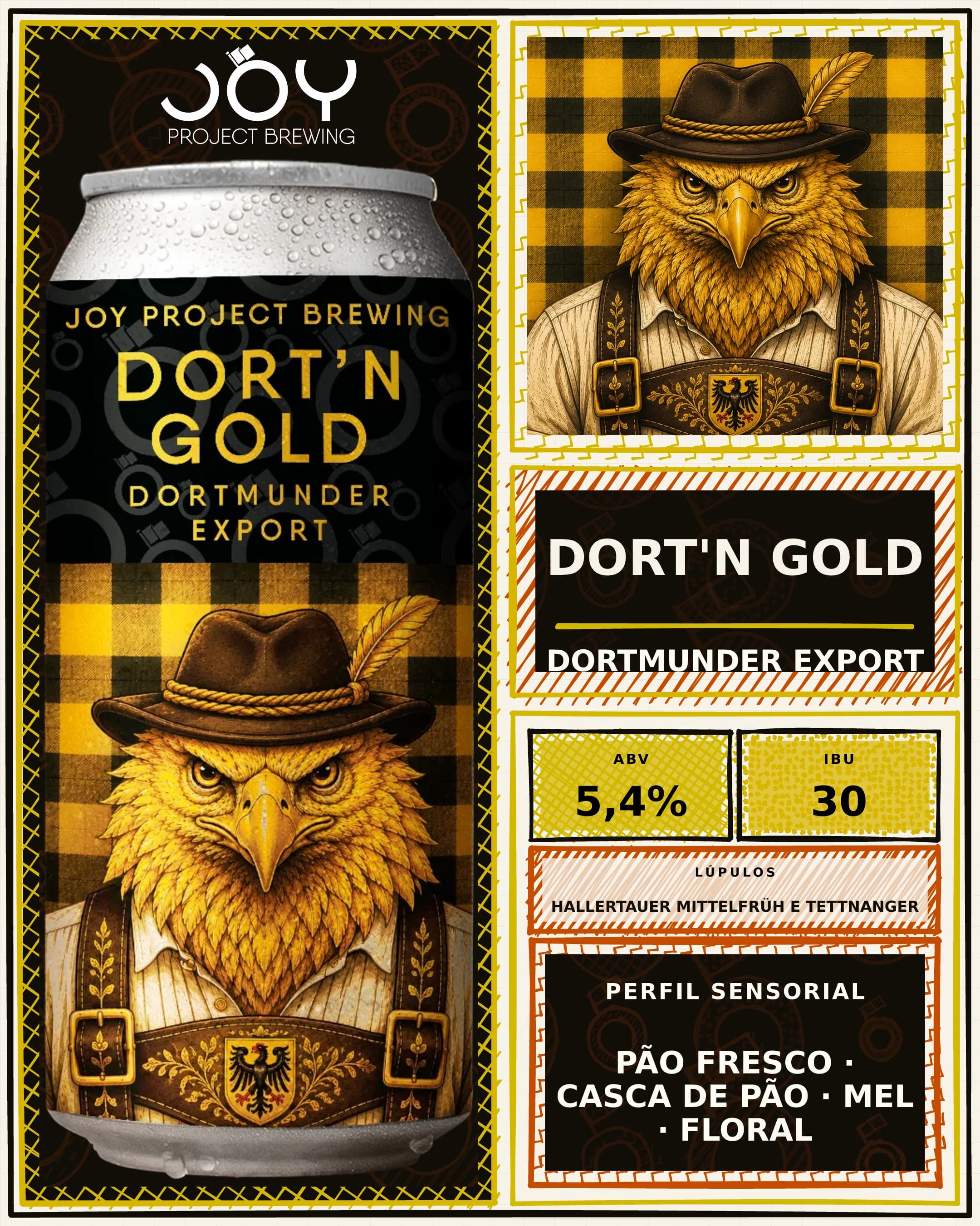 Feed vertical sem preço de DORT'N GOLD LATA 473ML