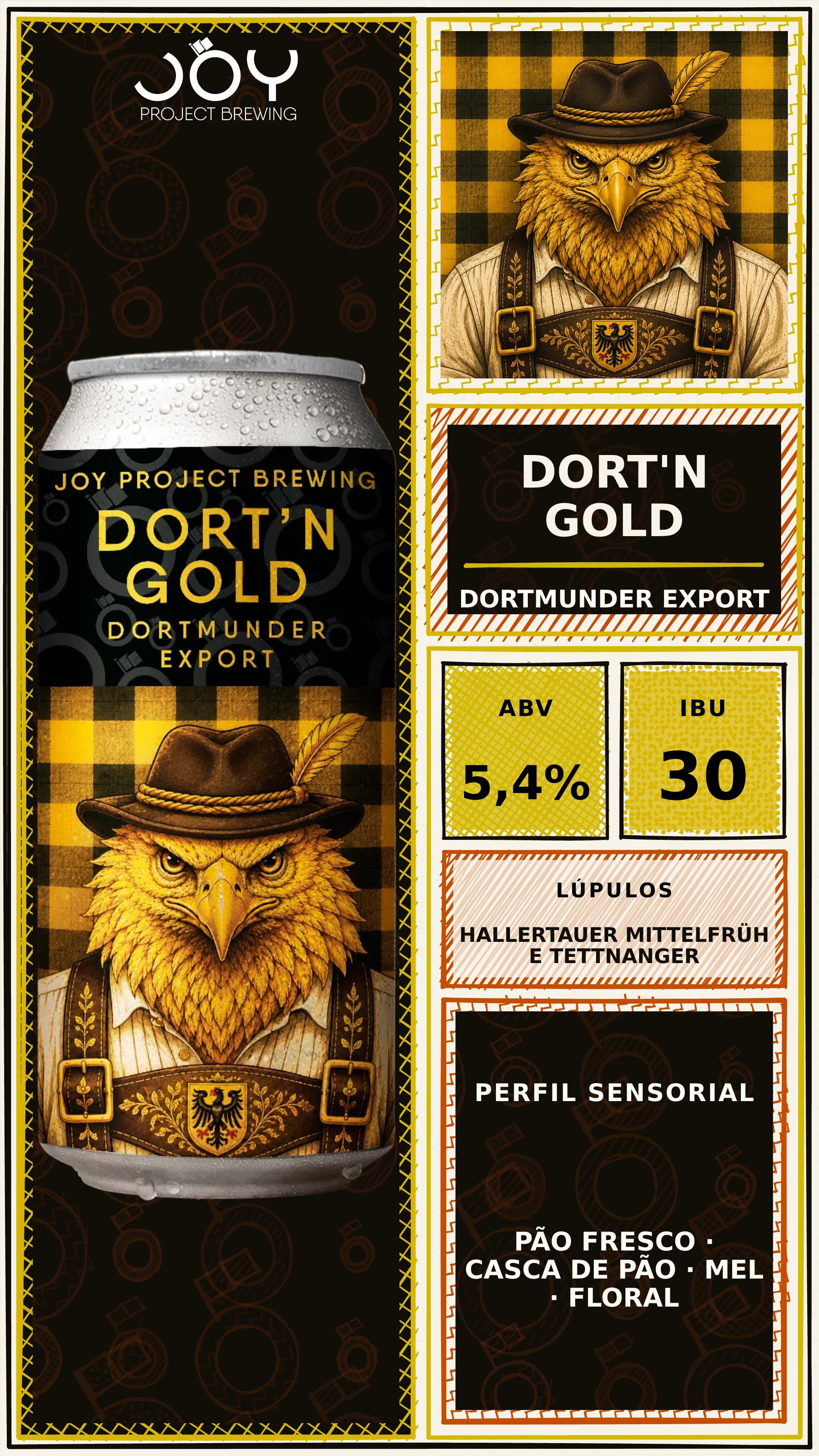 Story e status sem preço de DORT'N GOLD LATA 473ML
