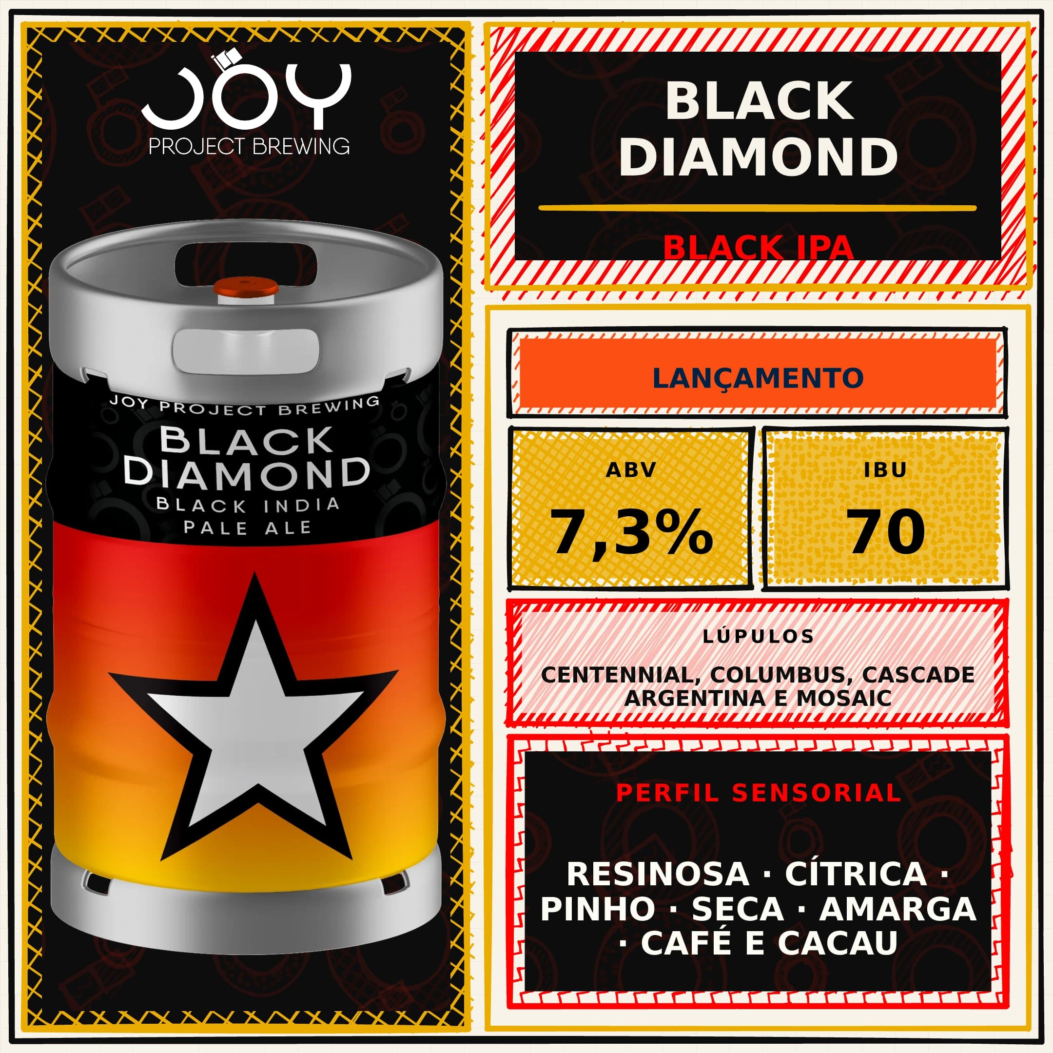 Quadrado sem preço de BLACK DIAMOND CHOPE