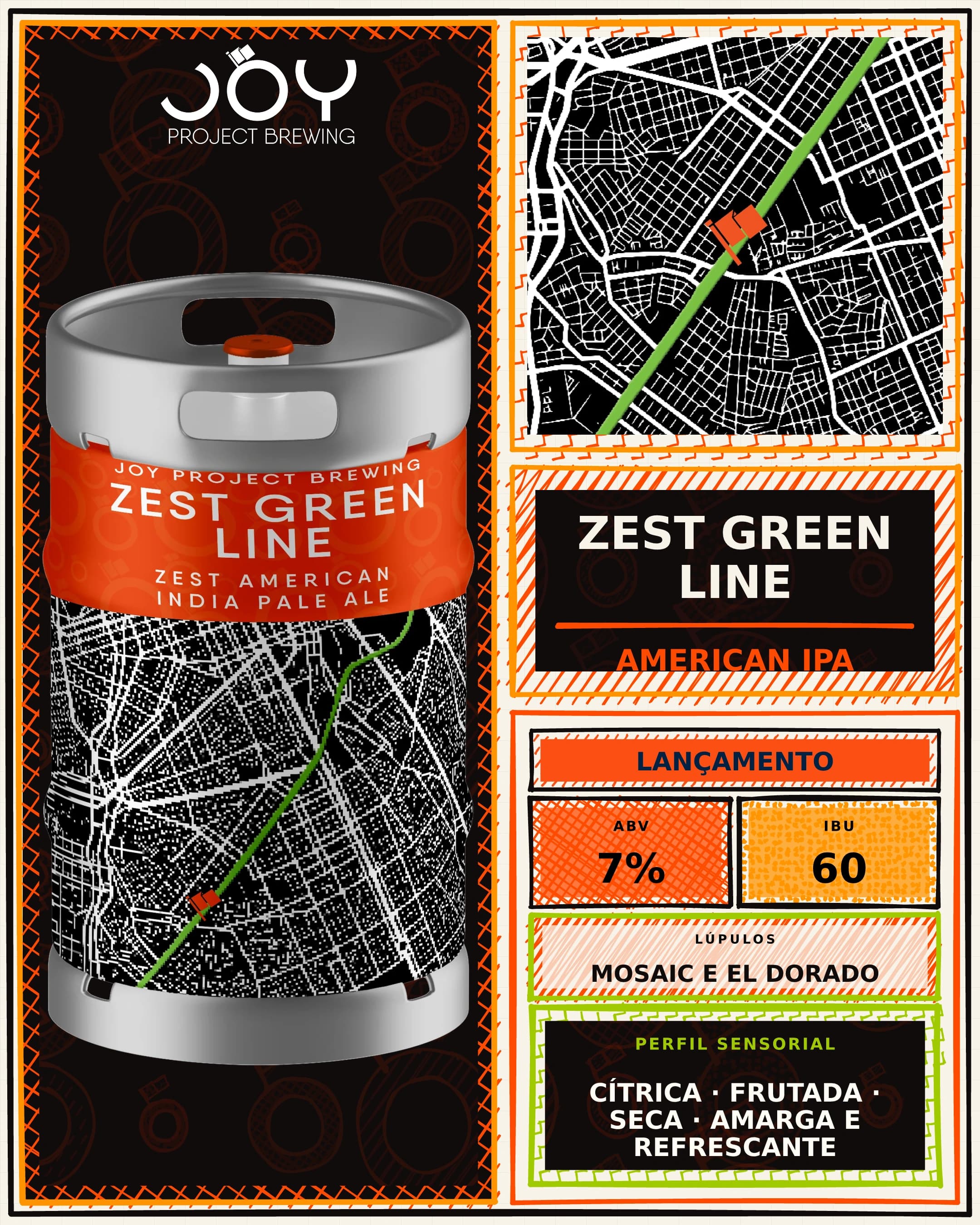 Feed vertical sem preço de ZEST GREEN LINE CHOPE