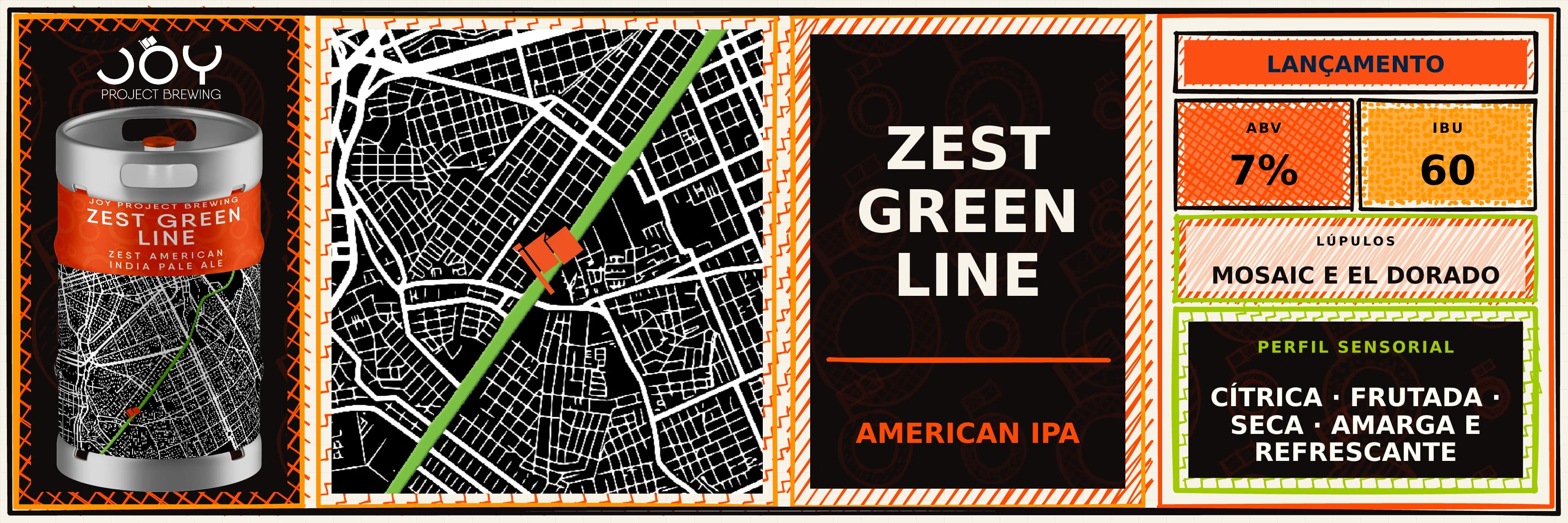 Banner largo sem preço de ZEST GREEN LINE CHOPE