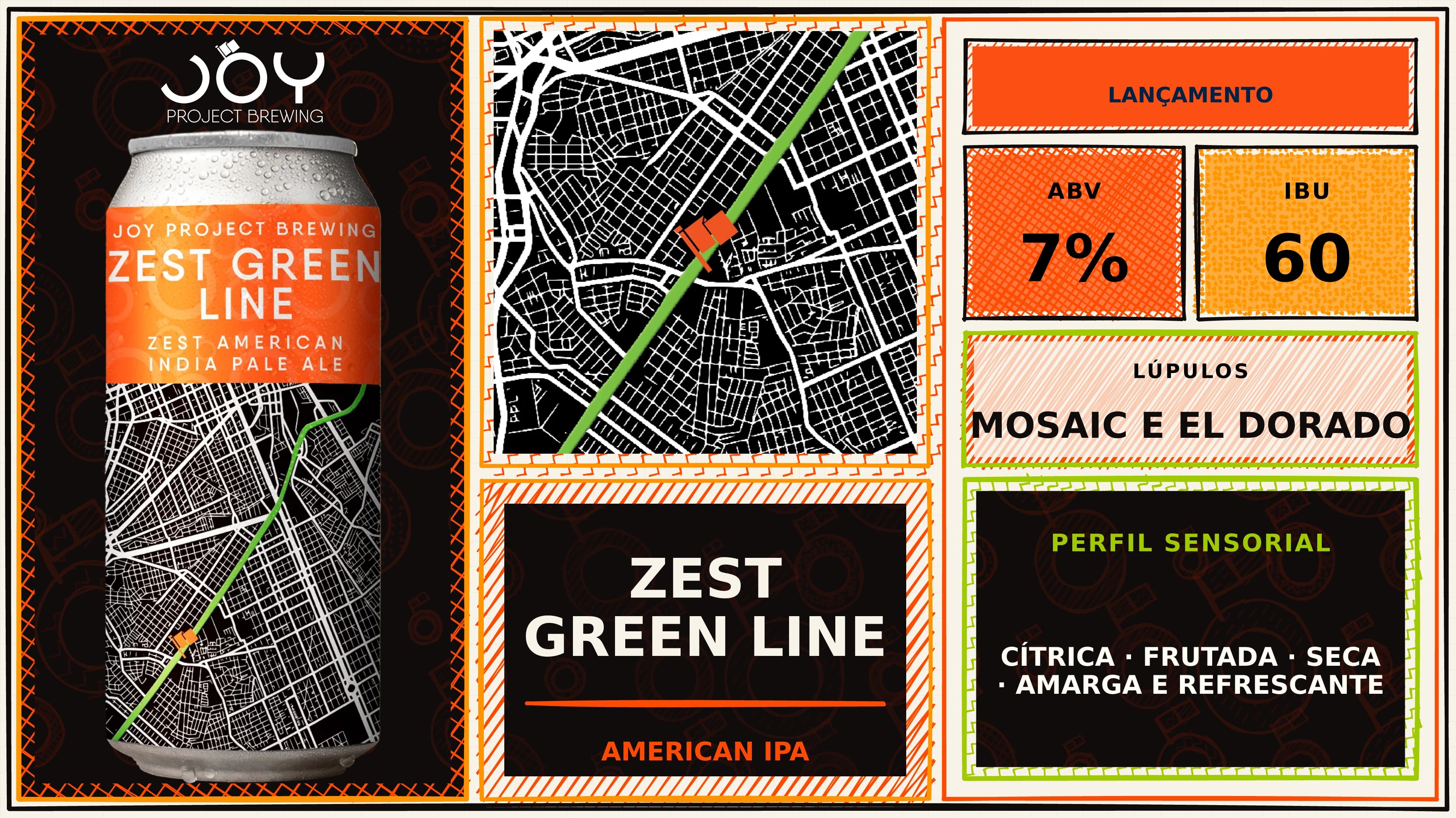 Banner horizontal sem preço de ZEST GREEN LINE LATA 473ML