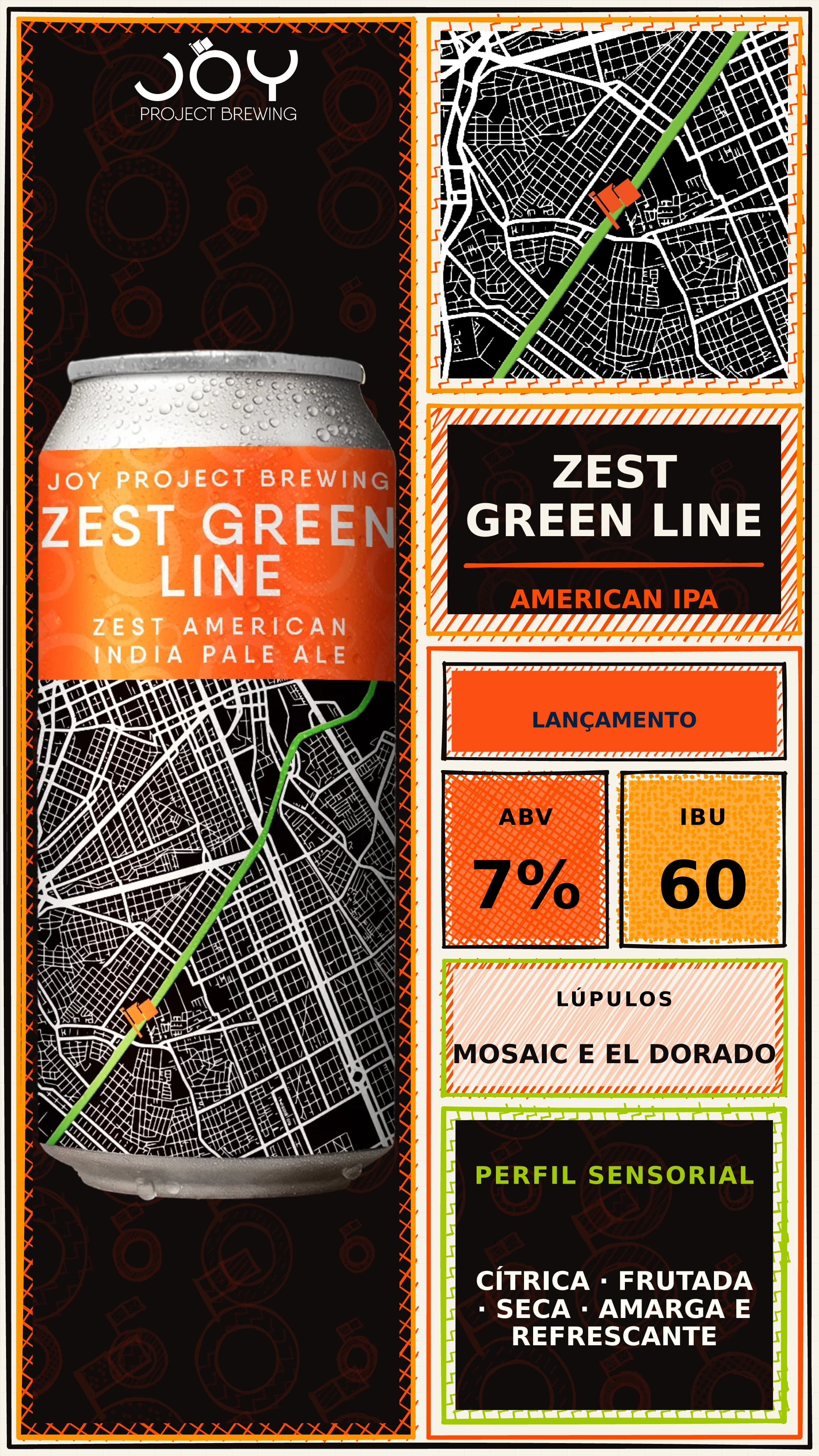 Story e status sem preço de ZEST GREEN LINE LATA 473ML