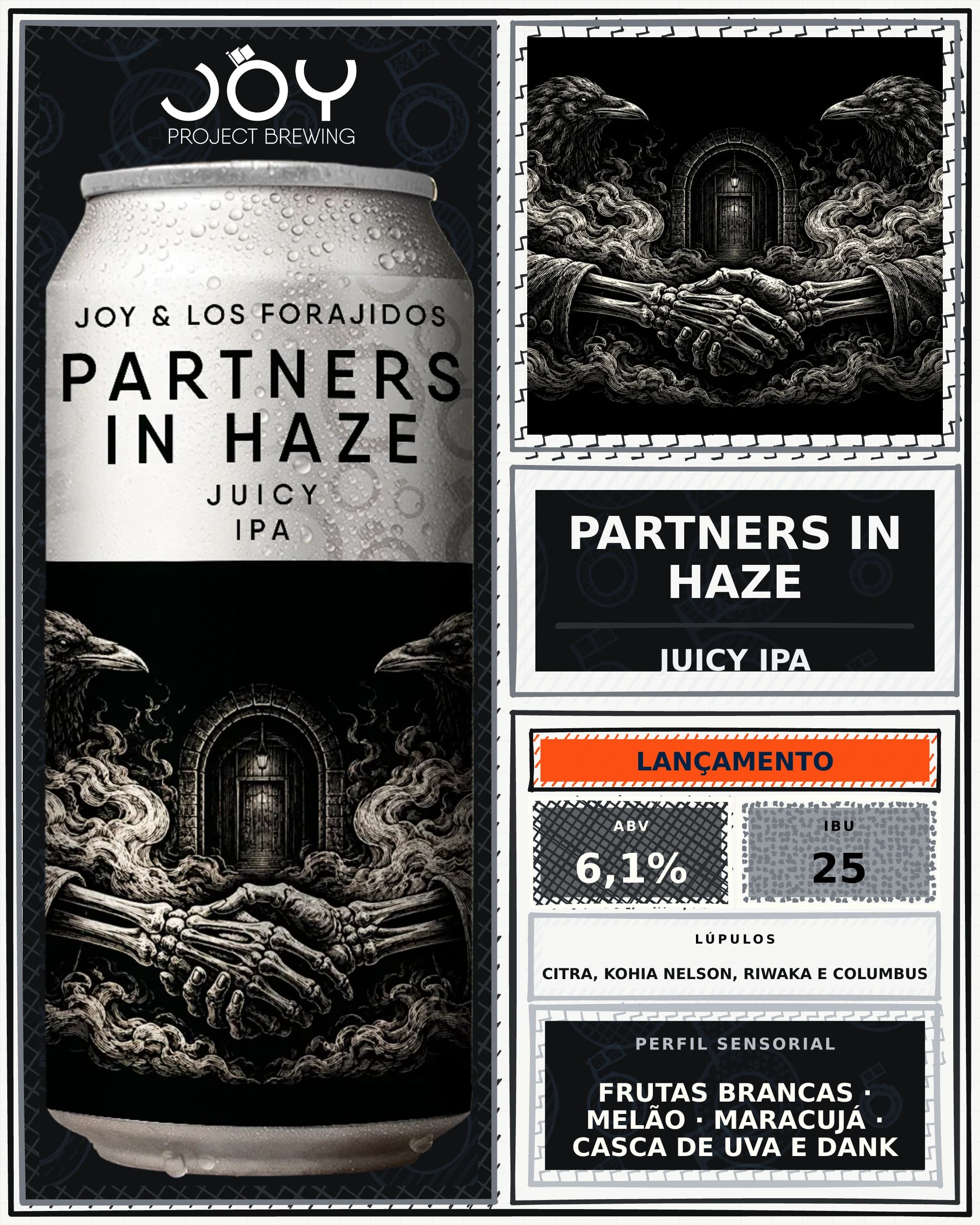 Feed vertical sem preço de PARTNERS IN HAZE LATA 473ML