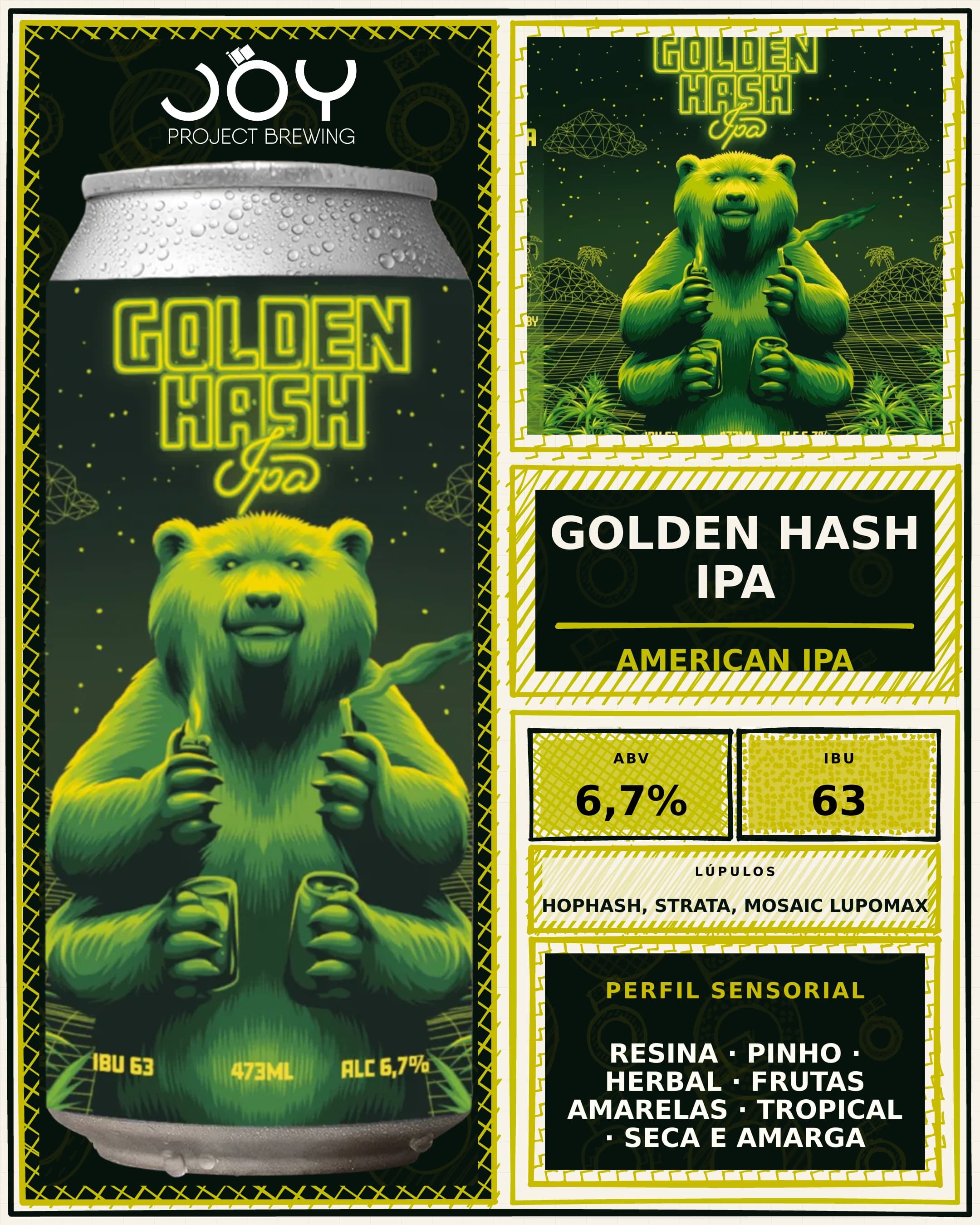 Feed vertical sem preço de GOLDEN HASH IPA LATA 473ML