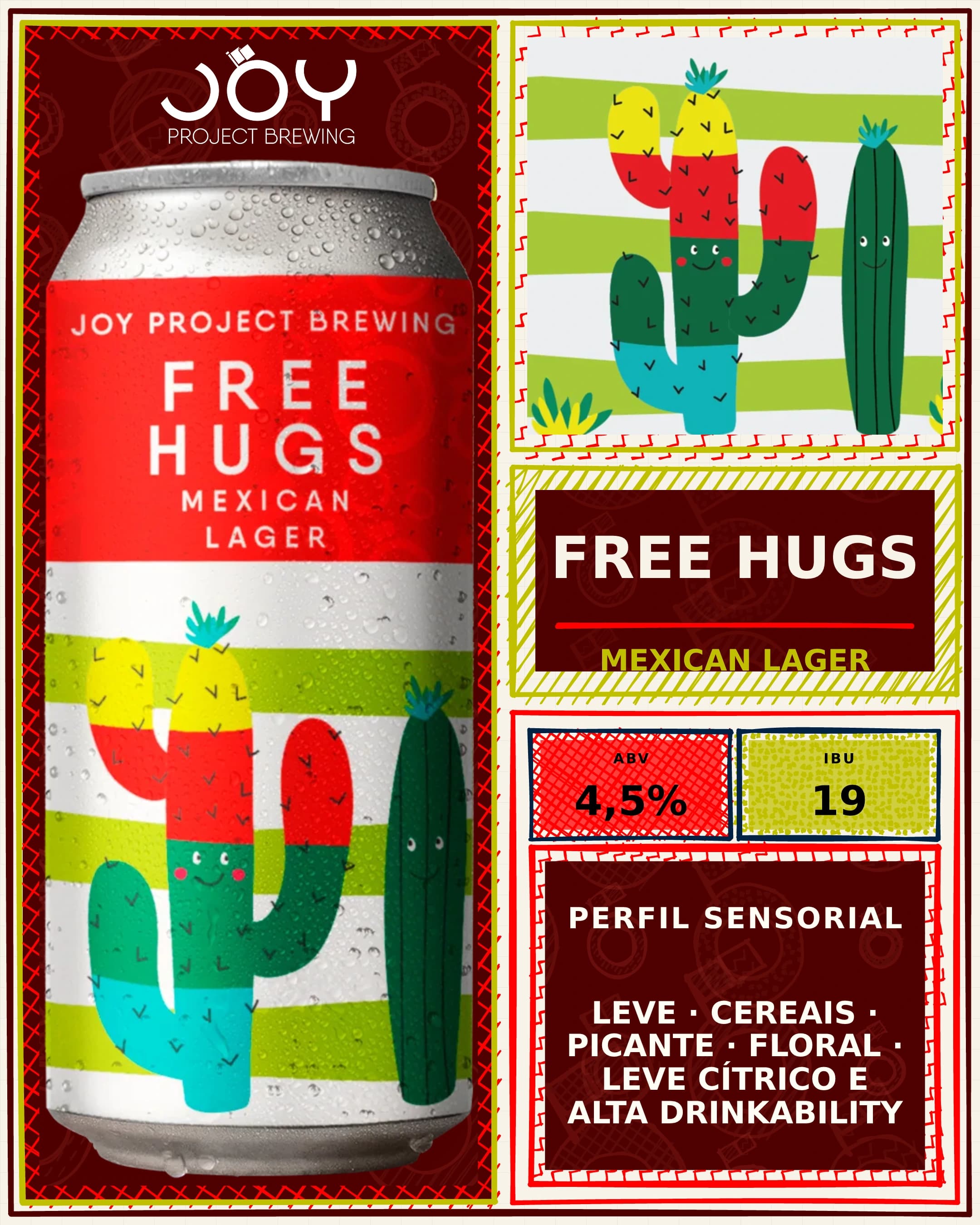 Feed vertical sem preço de FREE HUGS LATA 473ML