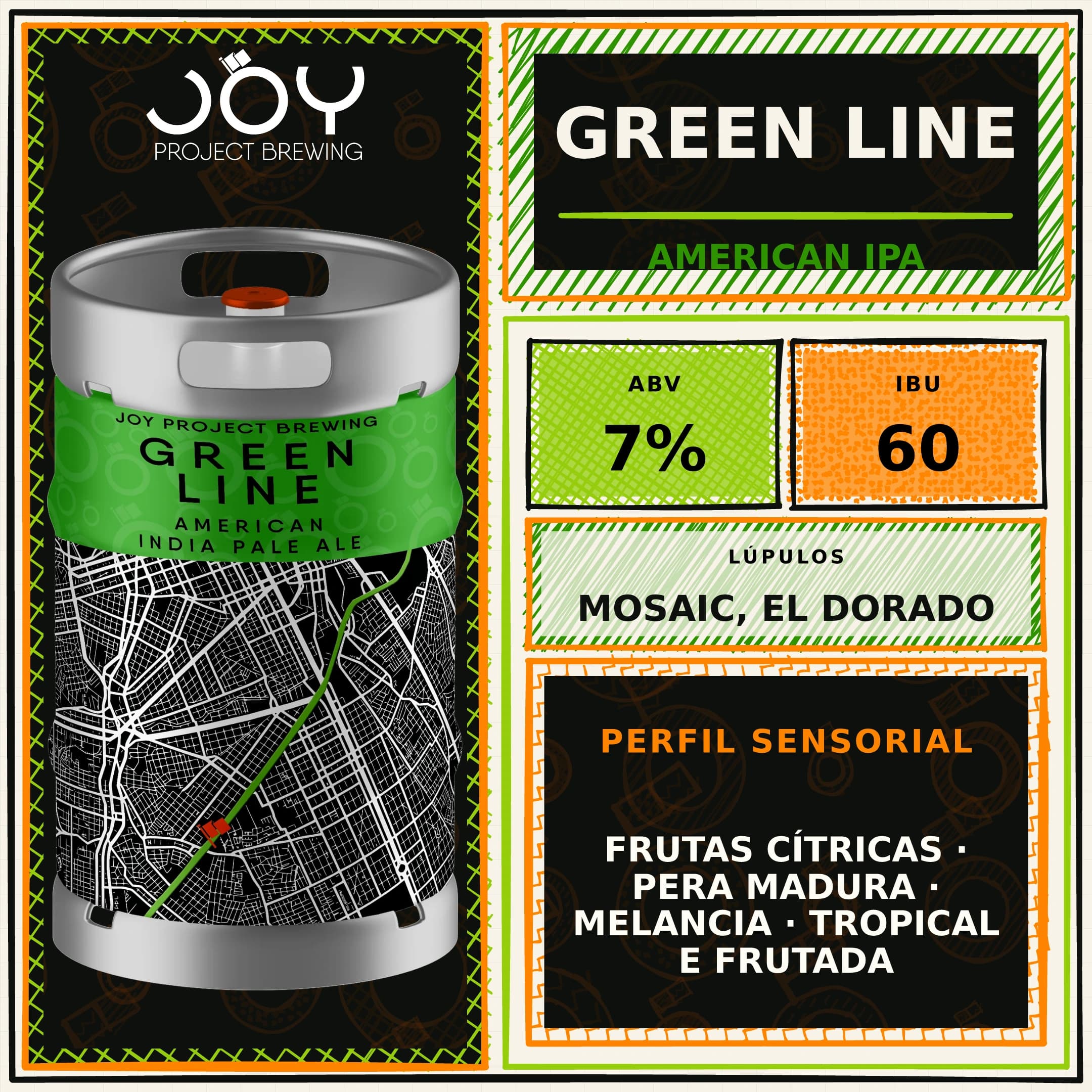 Quadrado sem preço de GREEN LINE CHOPE