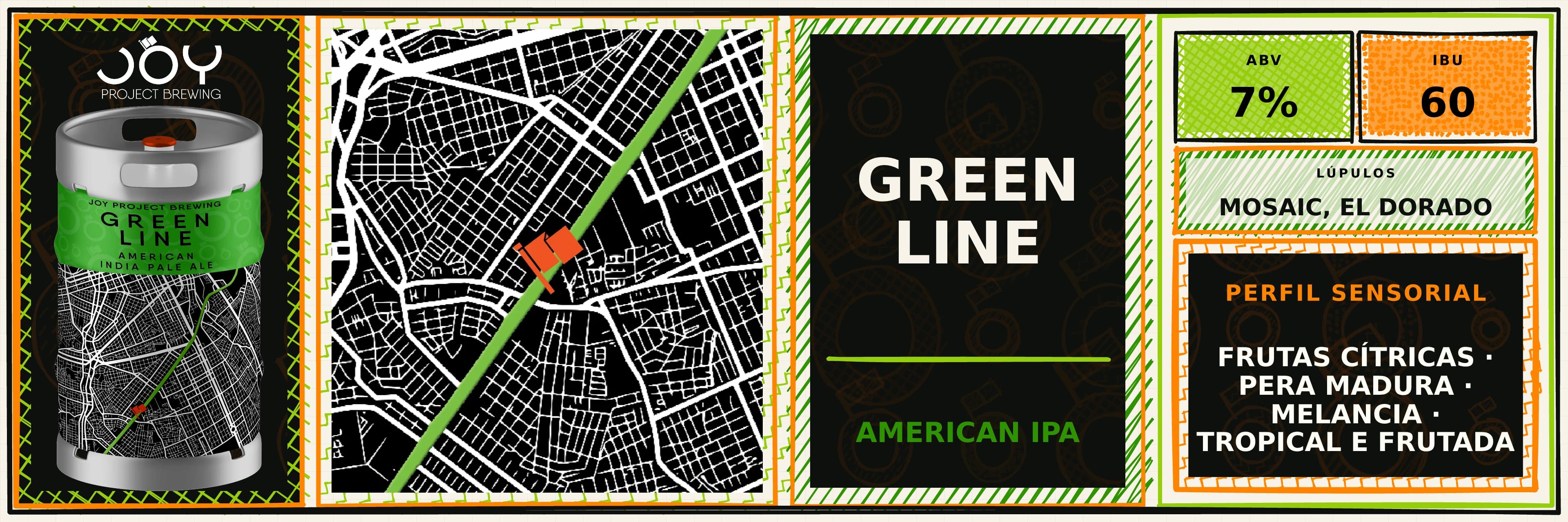 Banner largo sem preço de GREEN LINE CHOPE