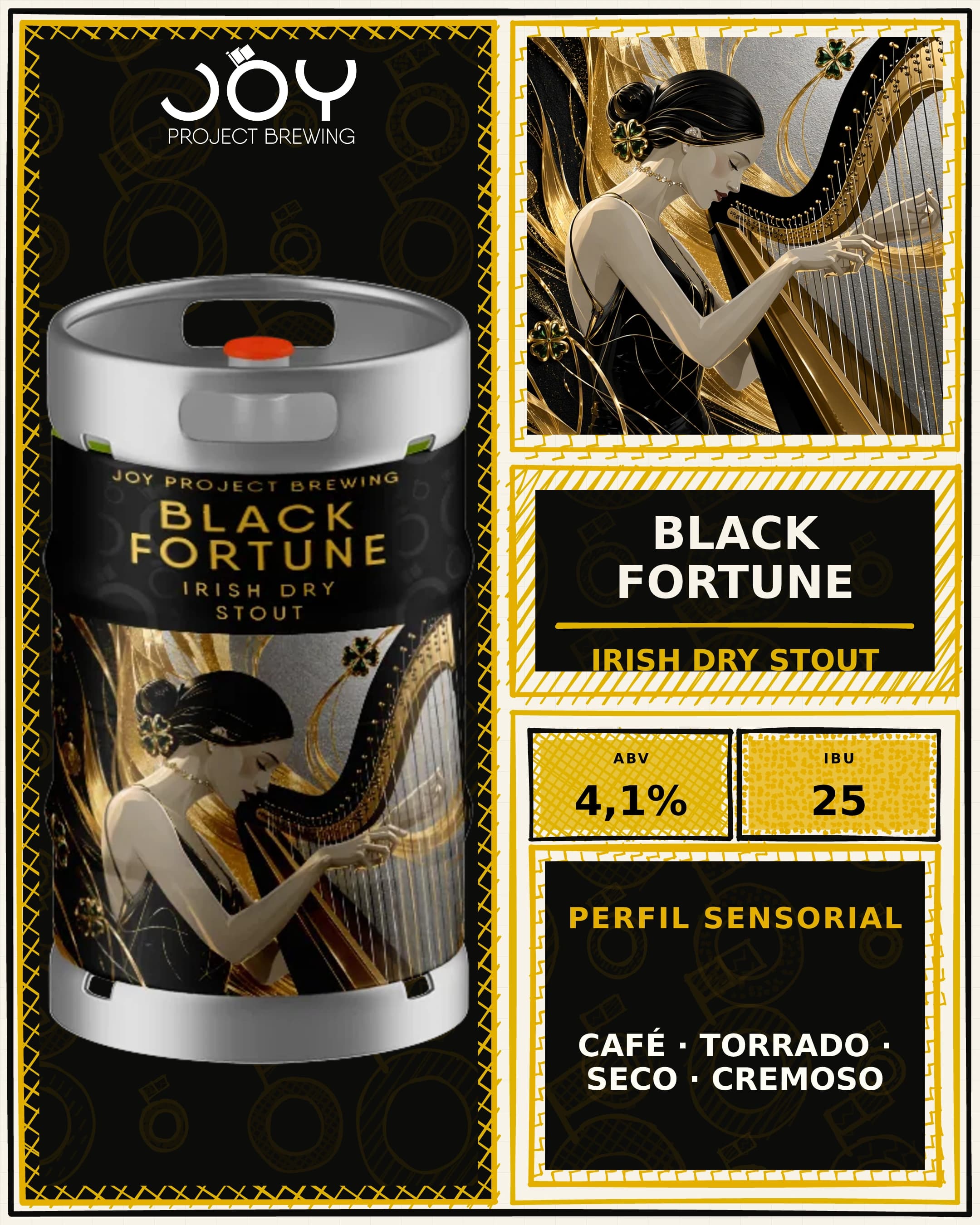 Feed vertical sem preço de BLACK FORTUNE CHOPE