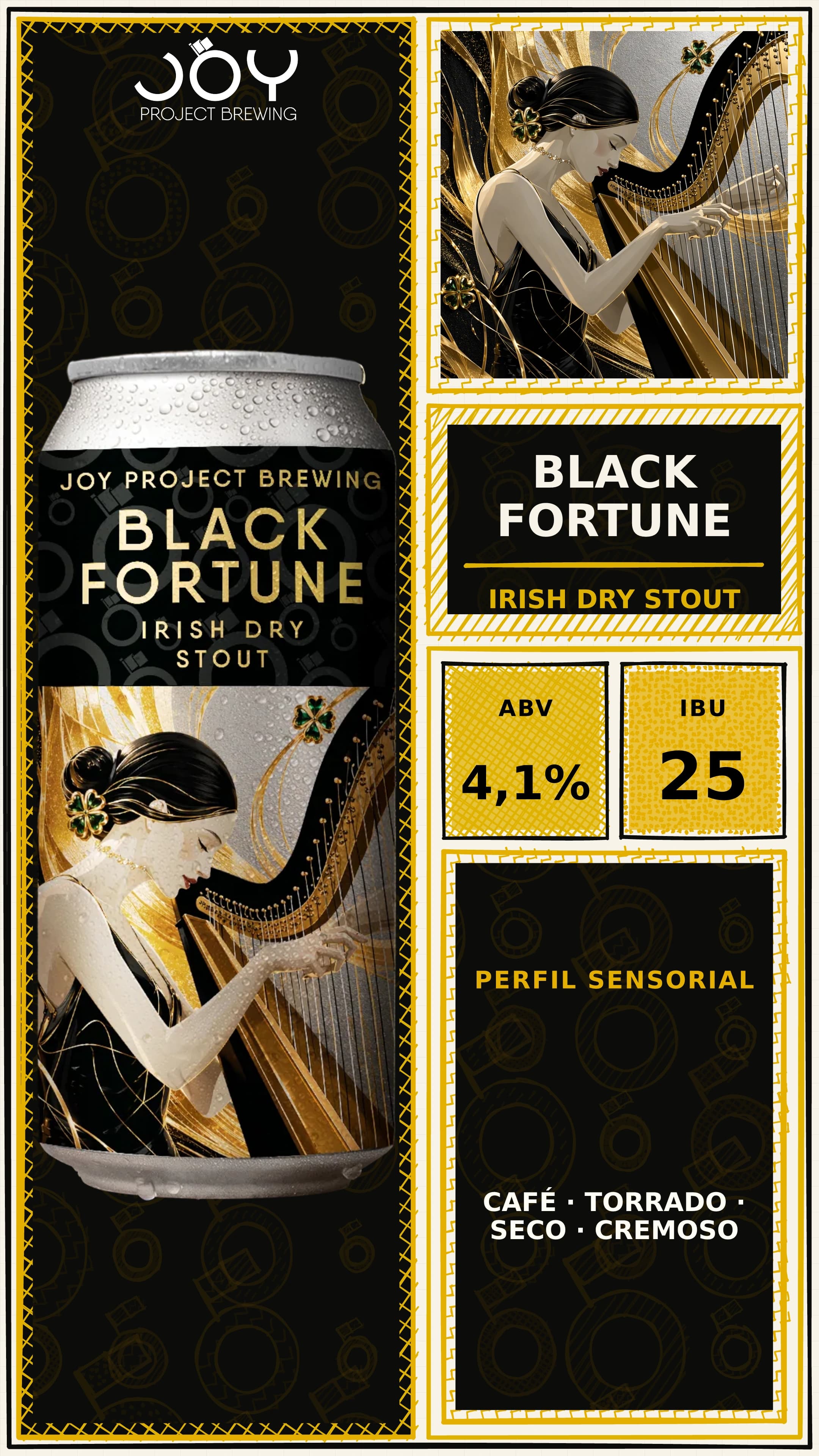 Story e status sem preço de BLACK FORTUNE LATA 473ML