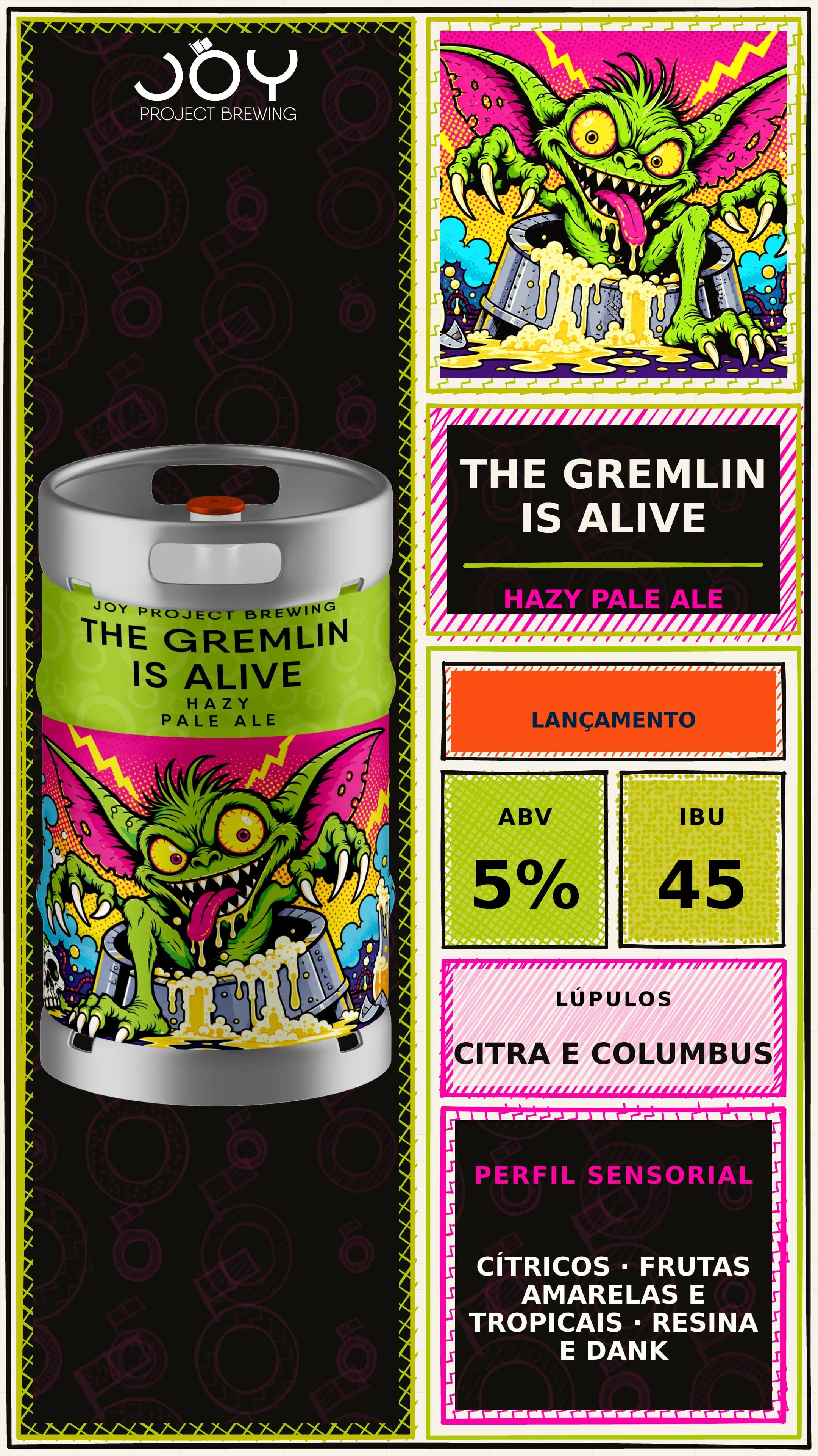 Story e status sem preço de THE GREMLIN IS ALIVE CHOPE