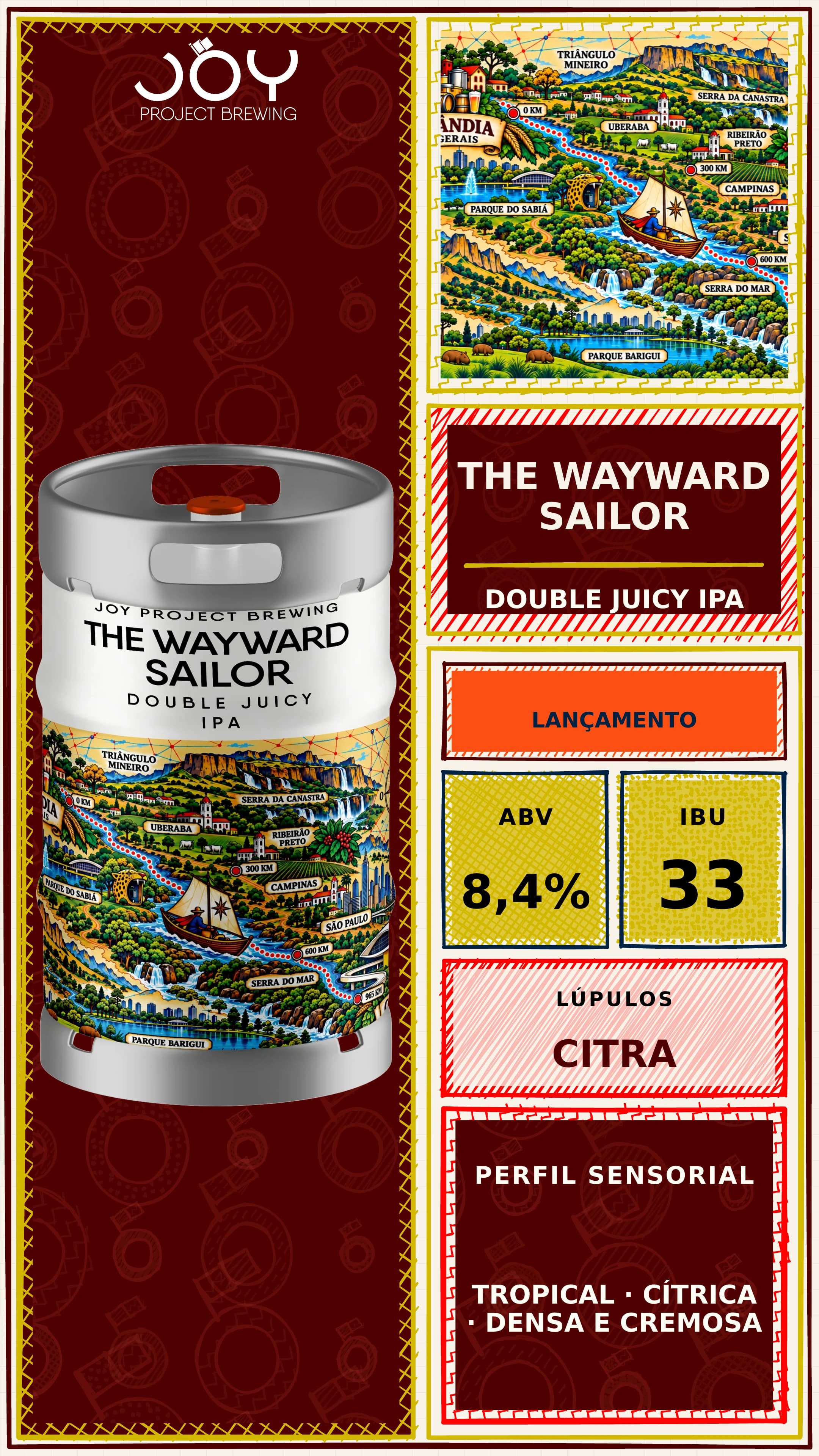 Story e status sem preço de THE WAYWARD SAILOR CHOPE