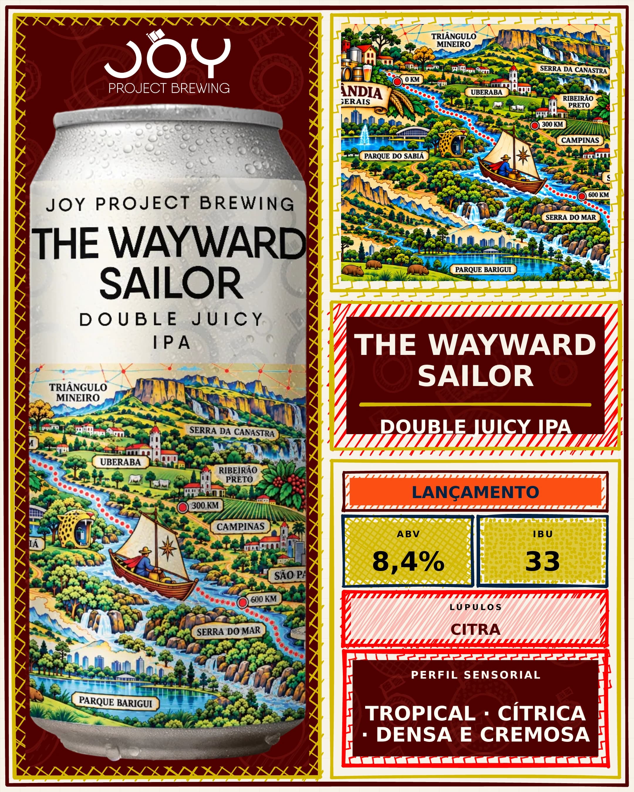 Feed vertical sem preço de THE WAYWARD SAILOR LATA 473ML
