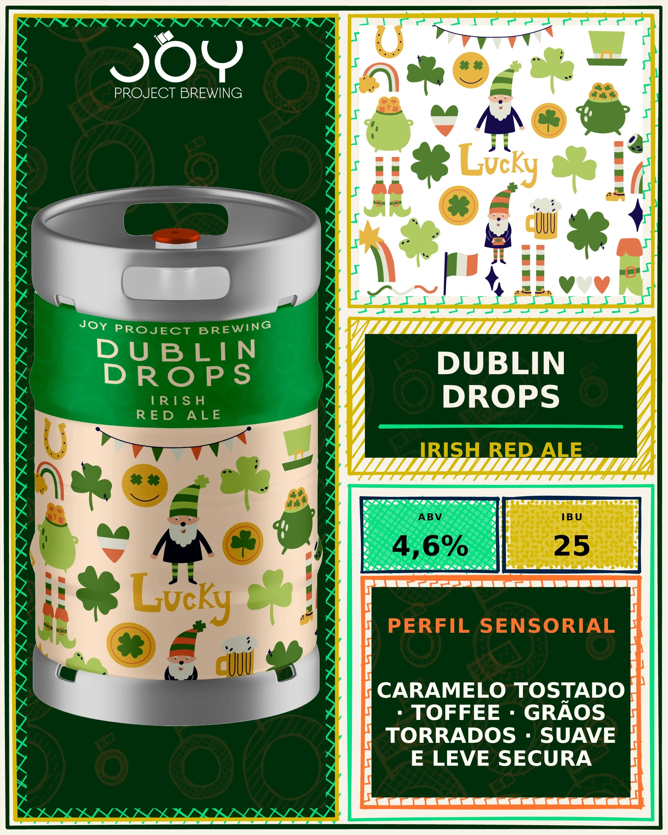 Feed vertical sem preço de DUBLIN DROPS CHOPE