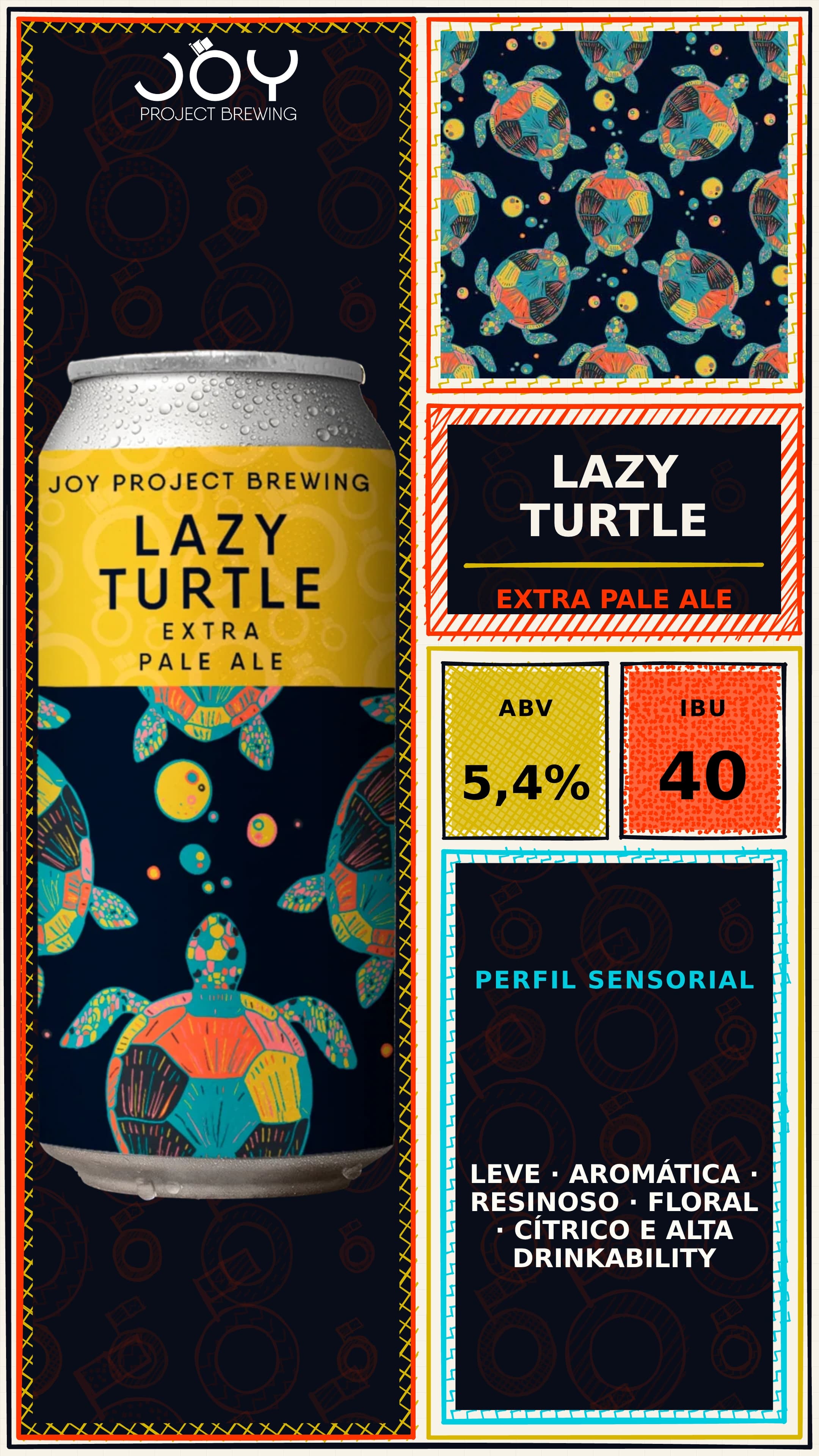 Story e status sem preço de LAZY TURTLE LATA 473ML