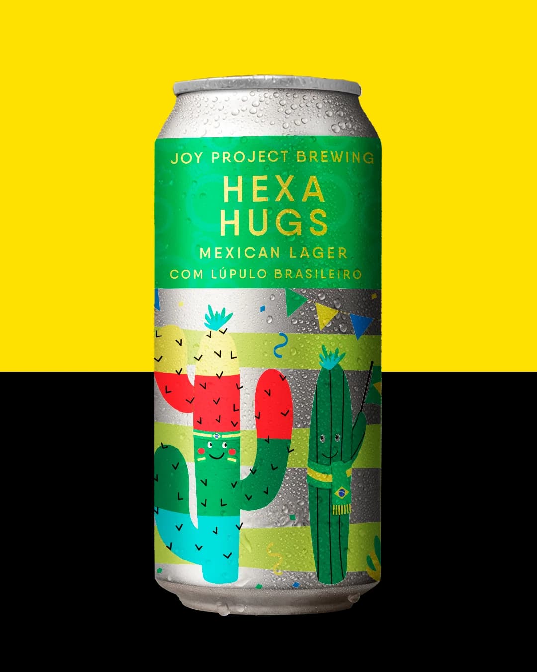 HEXA HUGS LATA 473ML - COM FUNDO PRINCIPAL de HEXA HUGS LATA 473ML