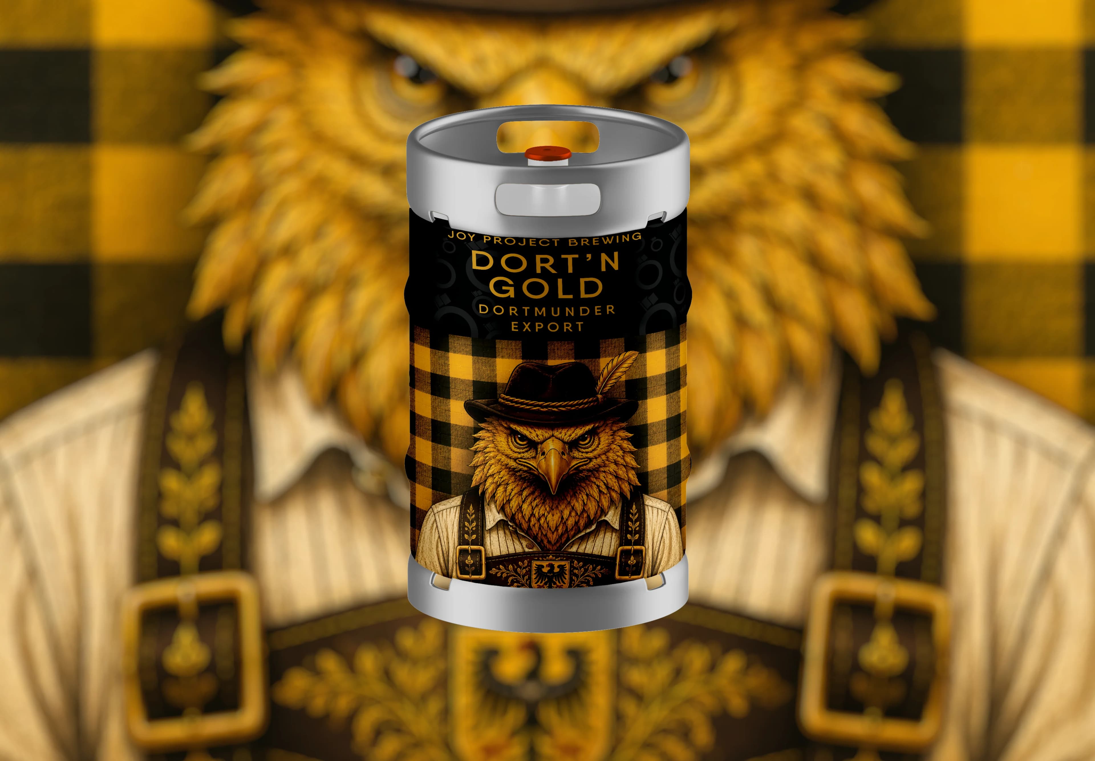 DORT'N GOLD CHOPE - Com fundo principal | Joy Project Brewing