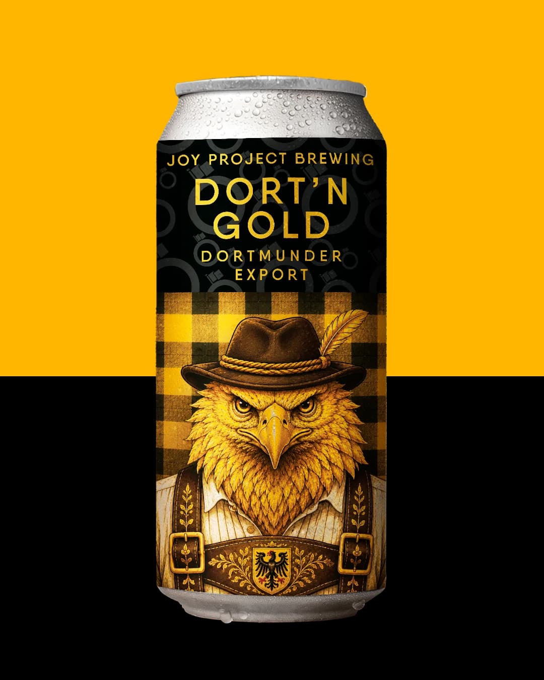 DORT'N GOLD LATA 473ML - COM FUNDO PRINCIPAL de DORT'N GOLD LATA 473ML