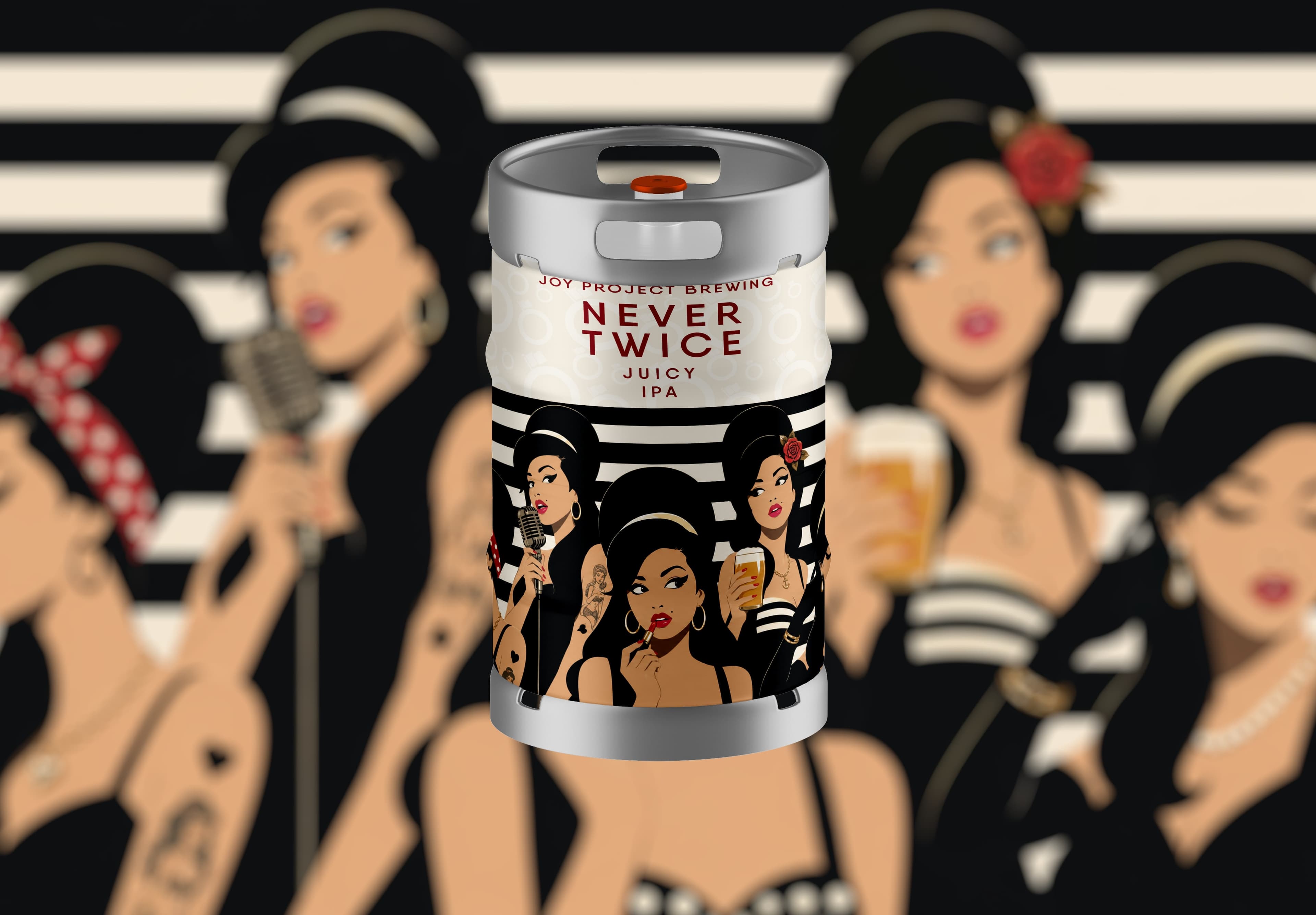 NEVER TWICE CHOPE - Com fundo principal | Joy Project Brewing