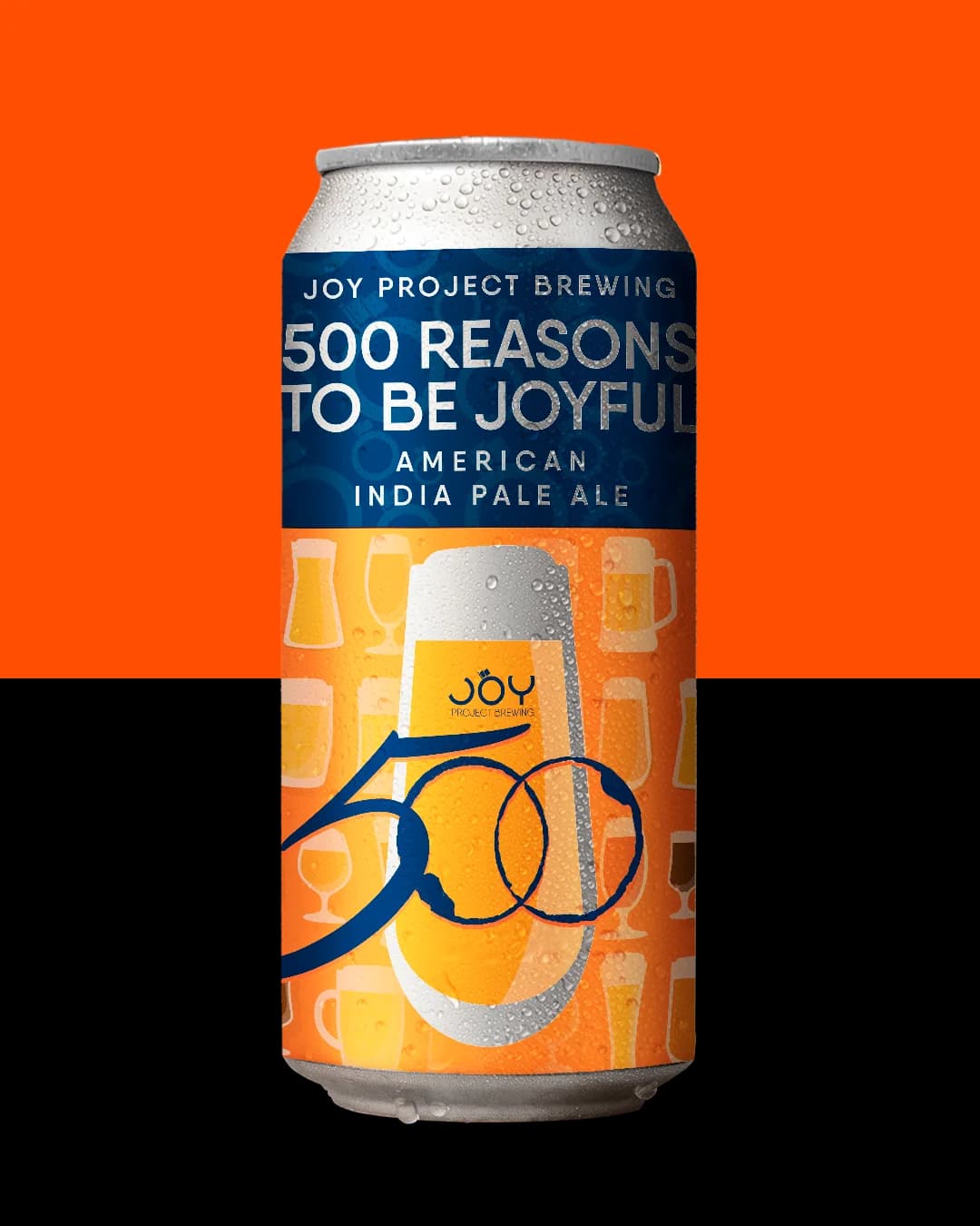 500 REASONS TO BE JOYFUL LATA 473ML - Com fundo principal | Joy Project Brewing
