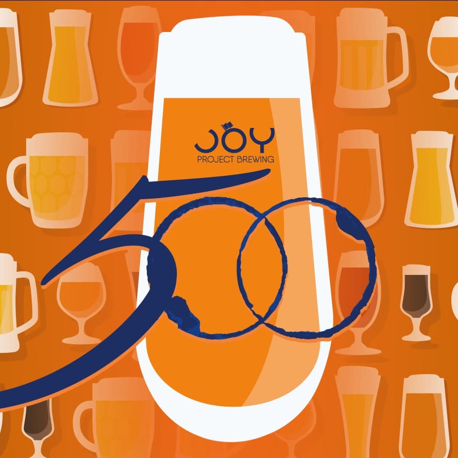 500 REASONS TO BE JOYFUL LATA 473ML - Quadrado principal | Joy Project Brewing