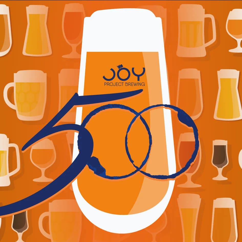 500 REASONS TO BE JOYFUL LATA 473ML - Quadrado principal | Joy Project Brewing
