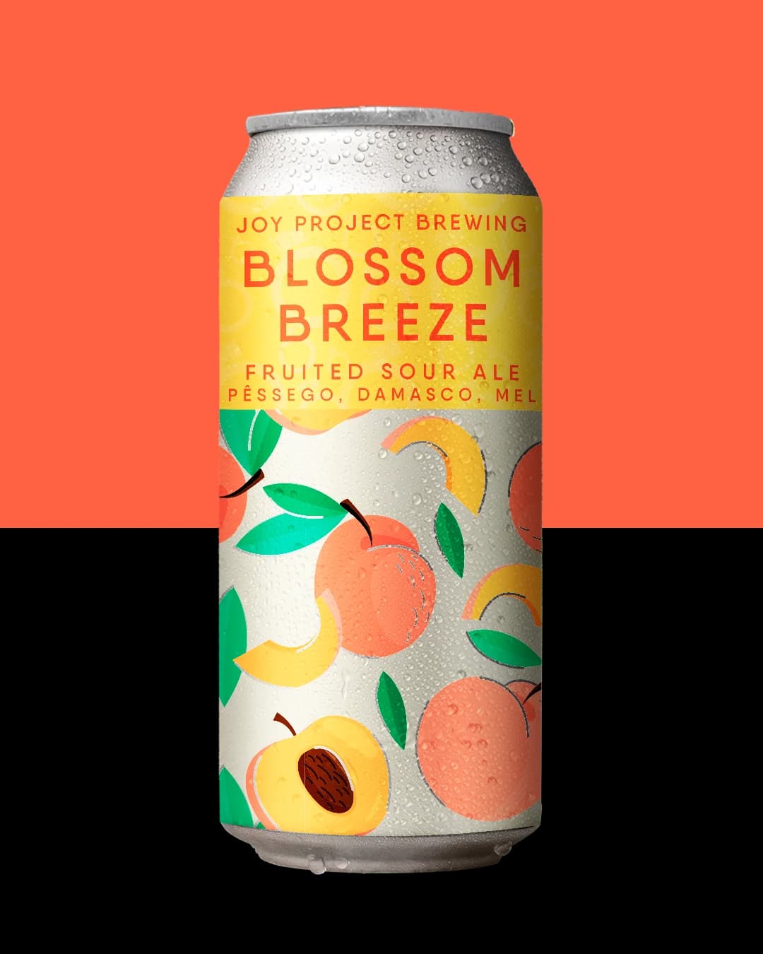 BLOSSOM BREEZE LATA 473ML - Com fundo principal | Joy Project Brewing