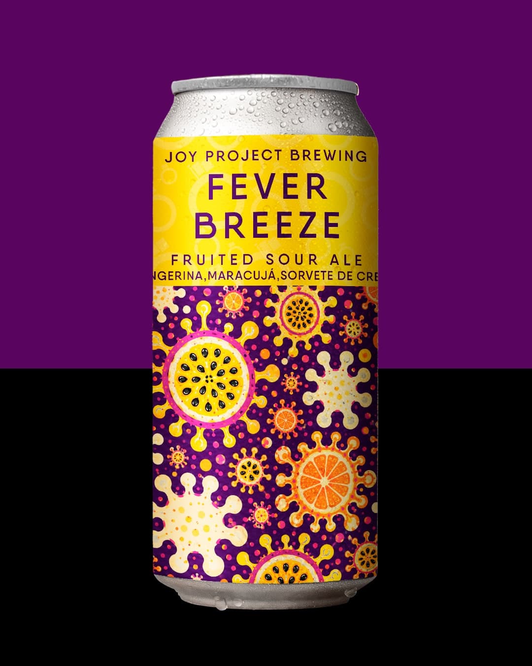 FEVER BREEZE LATA 473ML - Com fundo principal | Joy Project Brewing