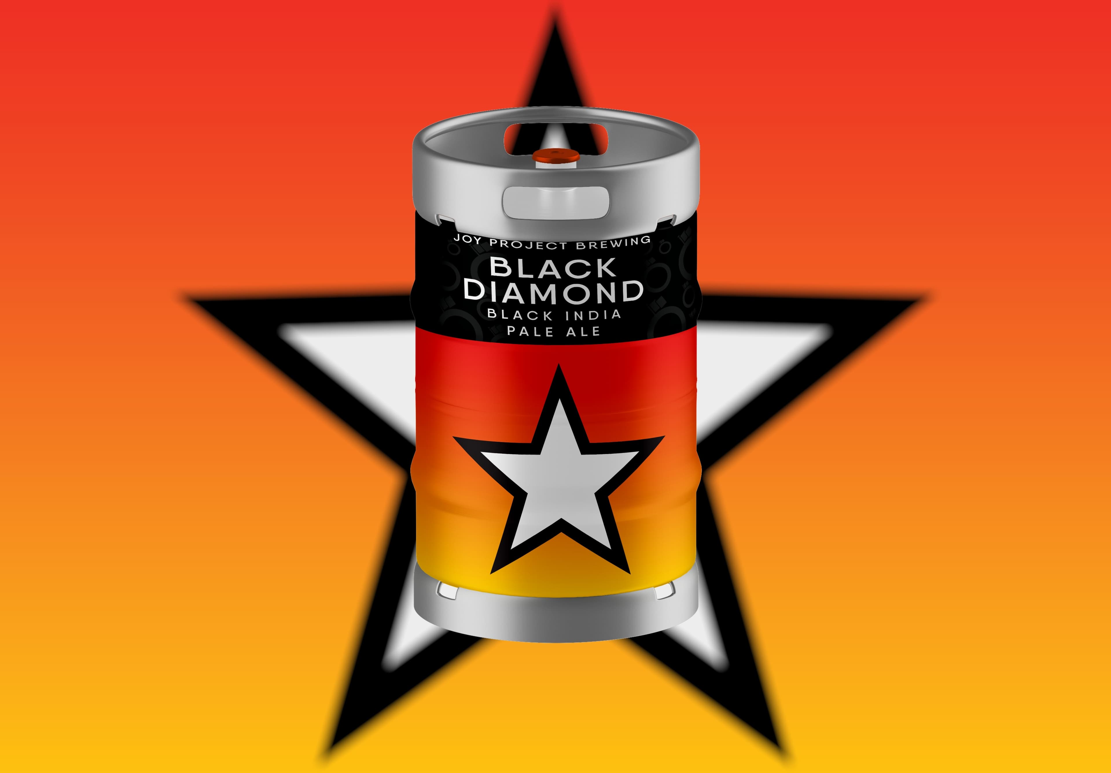 BLACK DIAMOND CHOPE - Com fundo principal | Joy Project Brewing