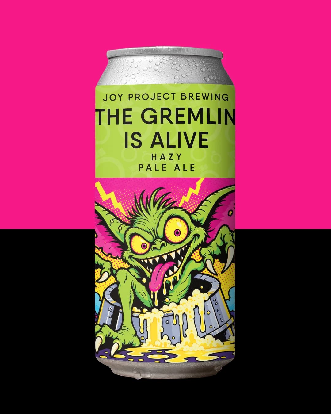 THE GREMLIN IS ALIVE LATA 473ML - COM FUNDO PRINCIPAL de THE GREMLIN IS ALIVE LATA 473ML