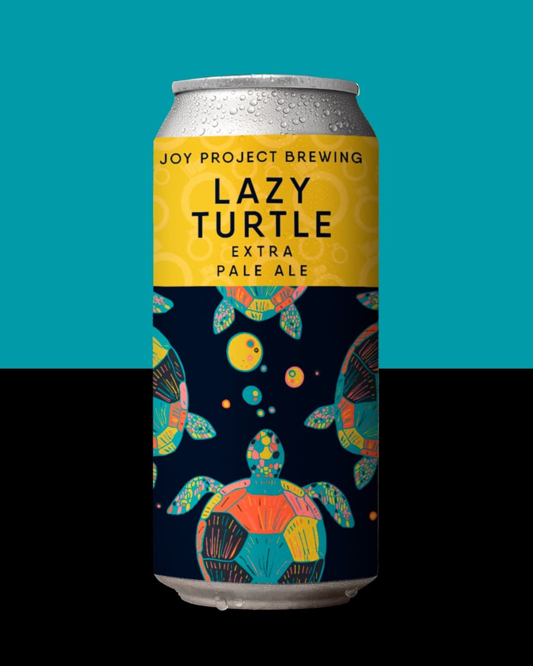 LAZY TURTLE LATA 473ML - Com fundo principal | Joy Project Brewing