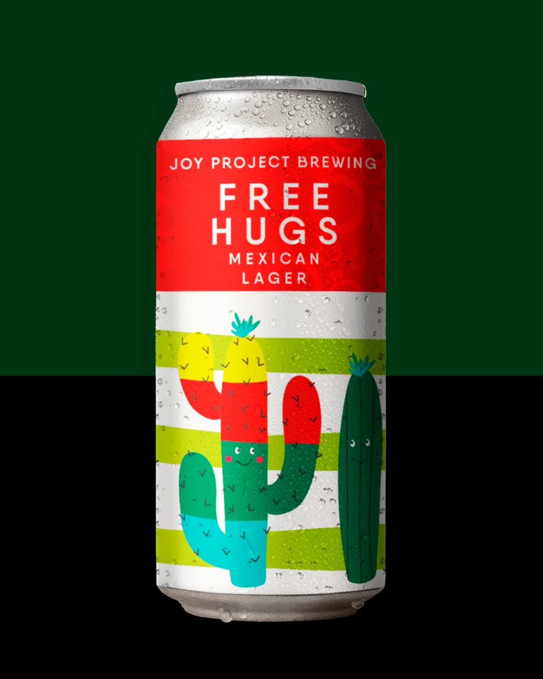 FREE HUGS LATA 473ML - COM FUNDO PRINCIPAL de FREE HUGS LATA 473ML