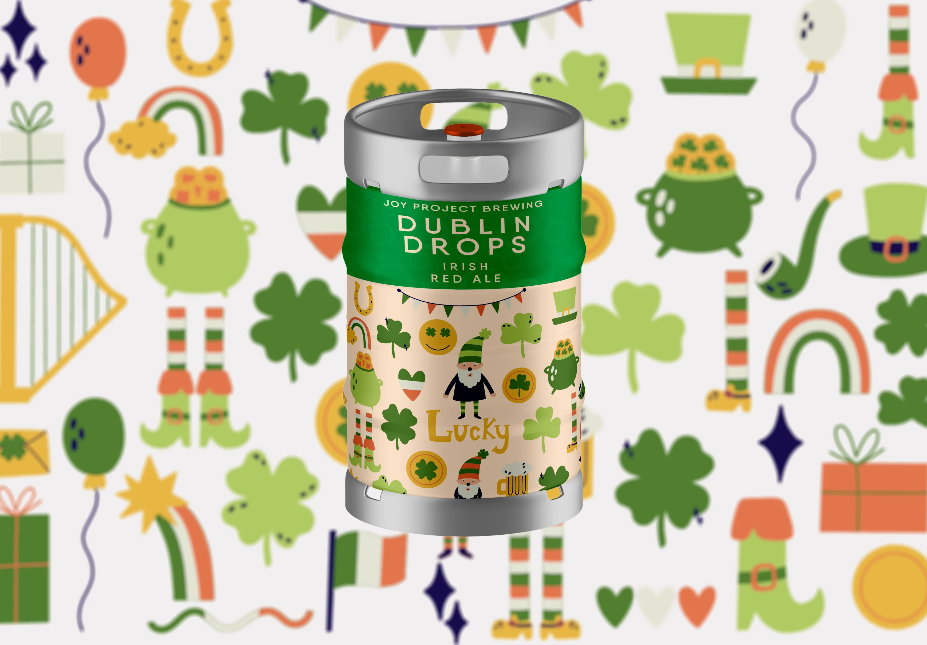 DUBLIN DROPS CHOPE - Com fundo principal | Joy Project Brewing